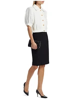 Cove Crop Short-Sleeve Jacket