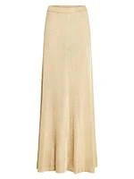Alice Metallic Knit Maxi Skirt