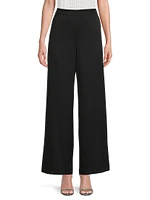 Xandra Silk Wide-Leg Pants