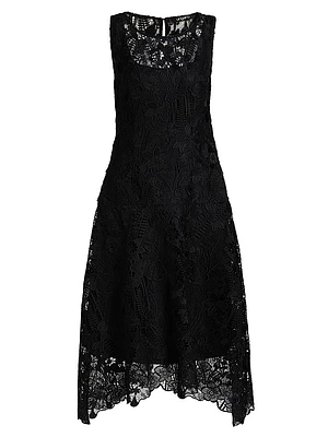 Iris Guipure Lace Cocktail Dress