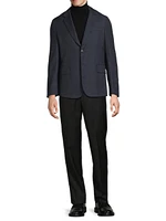 Wool Two-Button Jacket