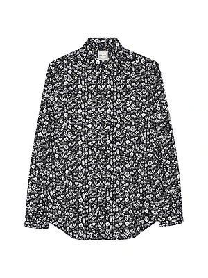 Tailored-Fit Floral Shirt
