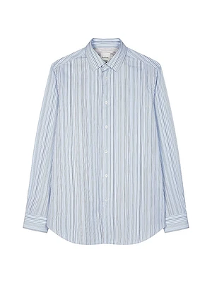 Striped Tailored-Fit Shirt