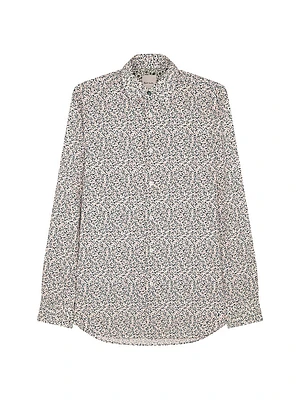 Printed Tailored-Fit Shirt