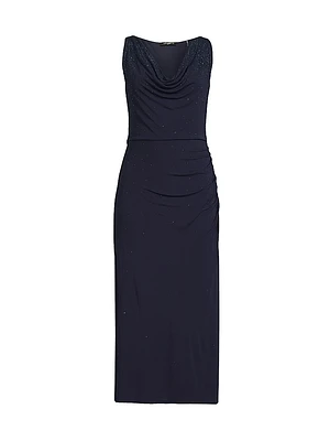 Mace Embellished Jersey Midi-Dress