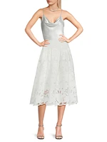 Roxie Lace Midi-Skirt