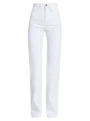 Twill Cotton Slim-Fit Jeans