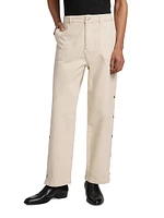 Yodit Side-Button Trousers
