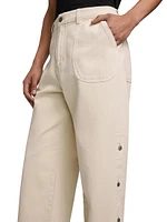 Yodit Side-Button Trousers