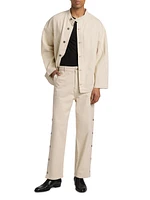 Yodit Side-Button Trousers