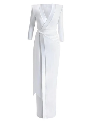 Idunn Jersey Wrap Gown