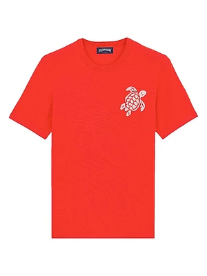 Big Turtle Silk & Cotton T-Shirt