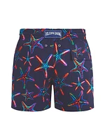 Disco Stars Stretch Swim Shorts