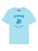 Logo Cotton Jersey Crewneck T-Shirt