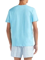 Logo Cotton Jersey Crewneck T-Shirt