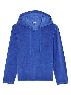Terry Cotton-Nylon Hoodie