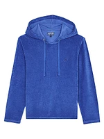Terry Cotton-Nylon Hoodie