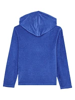 Terry Cotton-Nylon Hoodie