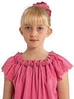 Little Girl's & Jasper Embroidered Dress