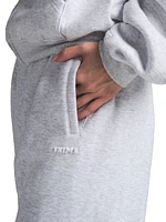 Cotton Fleece Drawstring Joggers