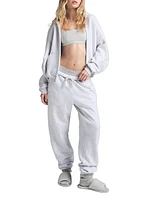 Cotton Fleece Drawstring Joggers