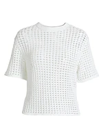 Kimia Open Crochet Top