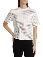 Kimia Open Crochet Top