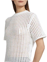 Kimia Open Crochet Top
