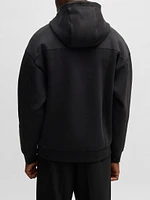 Interlock Hoodie with Stacked Logos