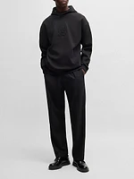 Interlock Hoodie with Stacked Logos