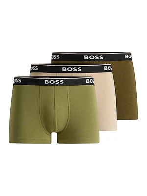 Three-Pack of Stretch-Cotton Trunks