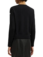 Padded Down Knit Zip Up Cardigan