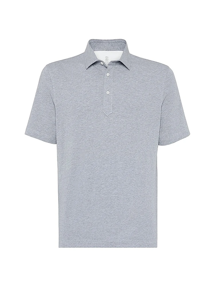 Cotton Jersey Polo Shirt