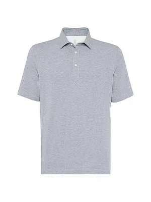 Cotton Jersey Polo Shirt