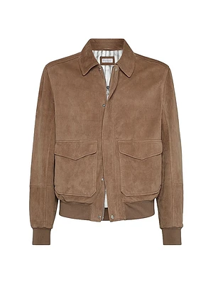 Country Suede Aviator Jacket
