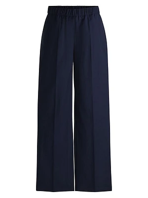 Relaxed-Fit Trousers Wool