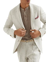 Prince of Wales Diagonal Deconstructed Blazer