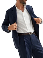 Twill Basic Fit Shirt with Button Down Collar