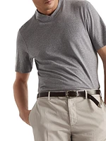 Cotton Jersey V-Neck T-Shirt