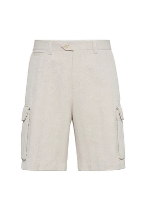Bermuda Shorts with Cargo Pockets
