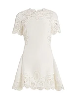 Morrigan Linen-Blend Minidress