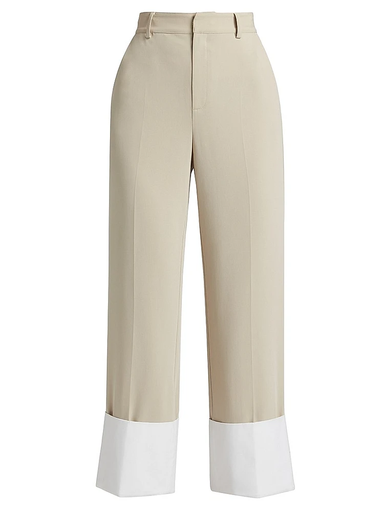 Maesa Turn-Up Pants