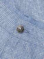 Patricia Embellished Chambray Shorts