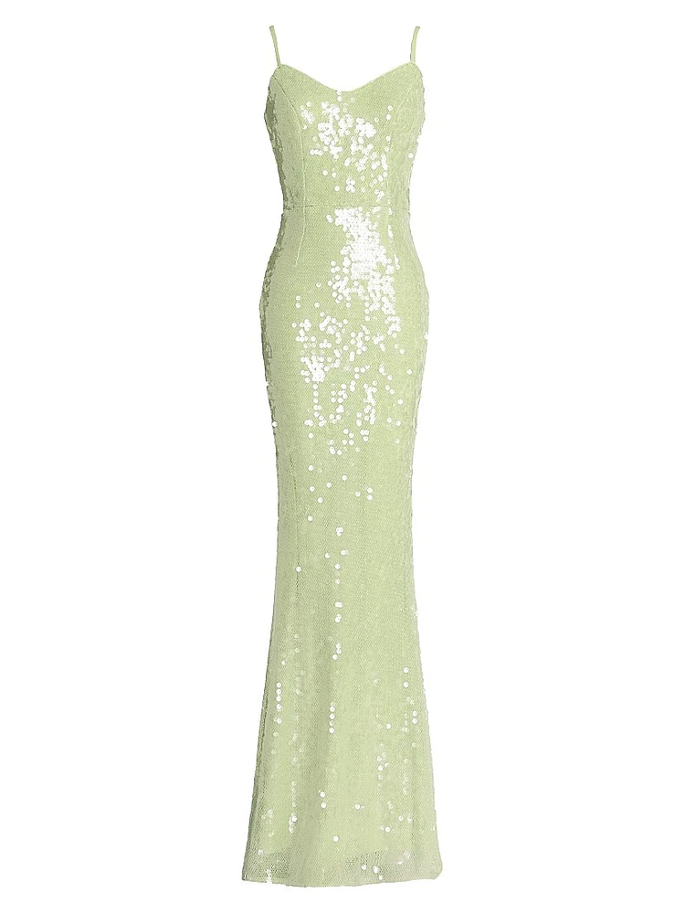 Giovanna Sequin Sweetheart Mermaid Gown