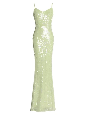 Giovanna Sequin Sweetheart Mermaid Gown
