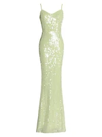 Giovanna Sequin Sweetheart Mermaid Gown