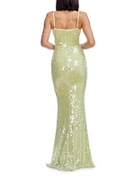 Giovanna Sequin Sweetheart Mermaid Gown