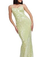 Giovanna Sequin Sweetheart Mermaid Gown
