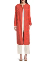 Eyelet Cotton Jacket