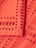 Eyelet Cotton Jacket